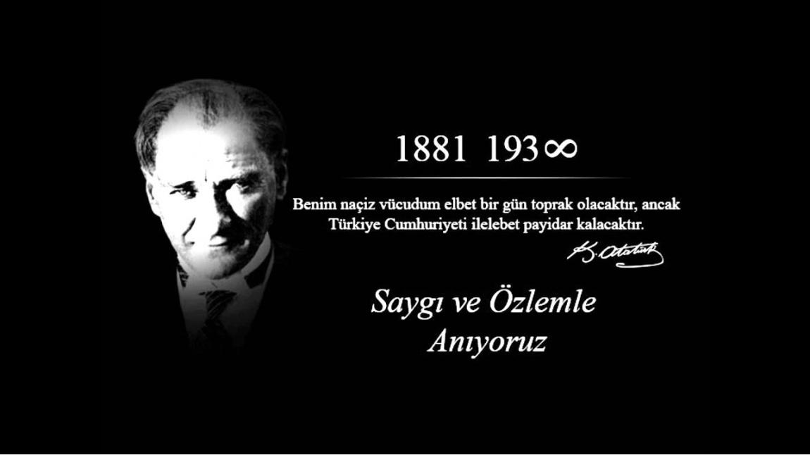 10 Kasım Atatürk'ü Anma Programı ile Atamızı saygı ve özlemle andık...