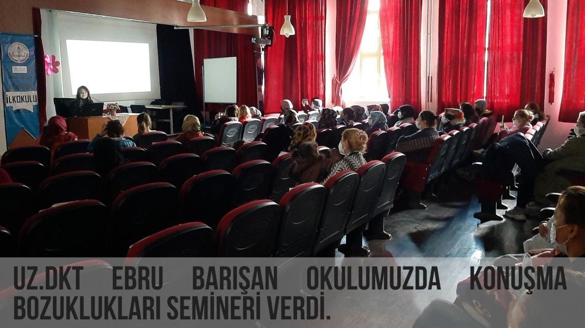 Uz Dkt. Ebru BARIŞAN okulumuzda konuşma bozuklukları ile ilgili seminer verdi.